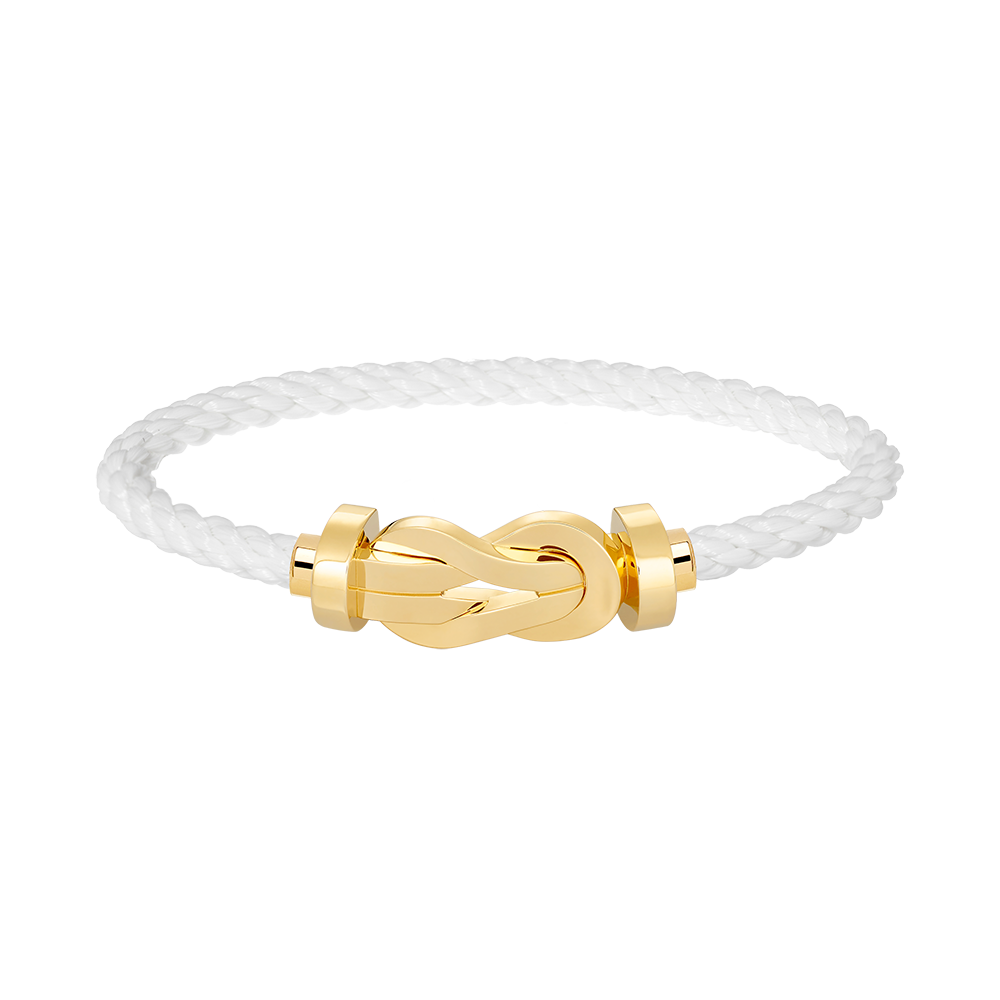 [Basjewels]CHANCE LARGE 8 FIGURE BUCKLE NO DIAMOND BRACELET GOLD