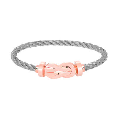 [Basjewels]CHANCE LARGE 8 FIGURE BUCKLE NO DIAMOND BRACELET ROSE GOLD