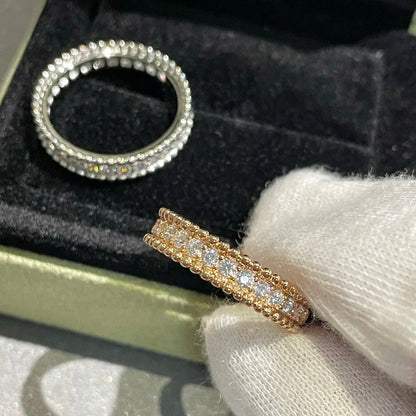 [basloveJW]PERLEE DIAMOND SILVER RING