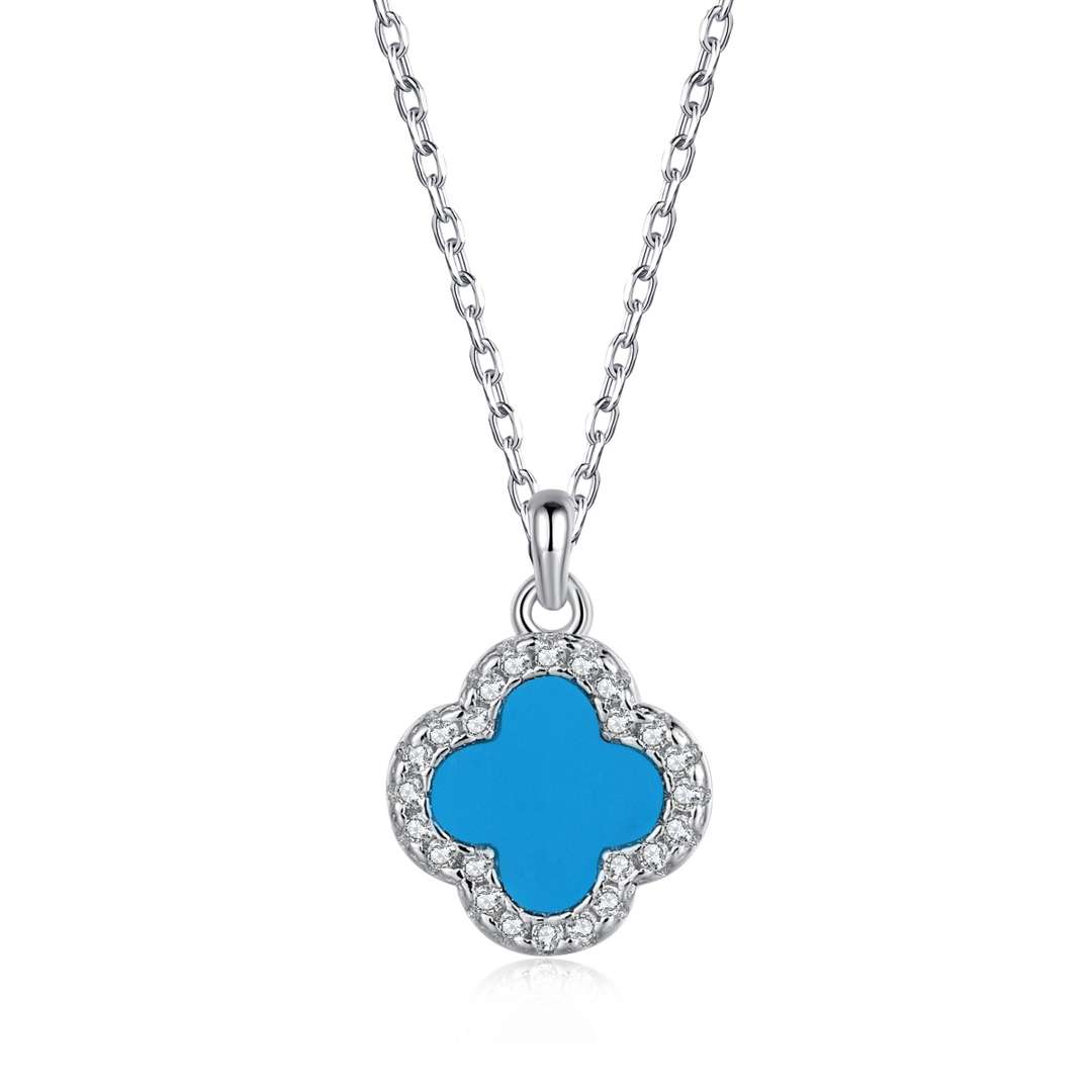 [BASLOVE]Dainty Flower Shape Necklace