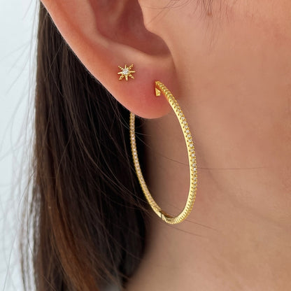 [BASLOVE]Popular Large Hoop Earrings