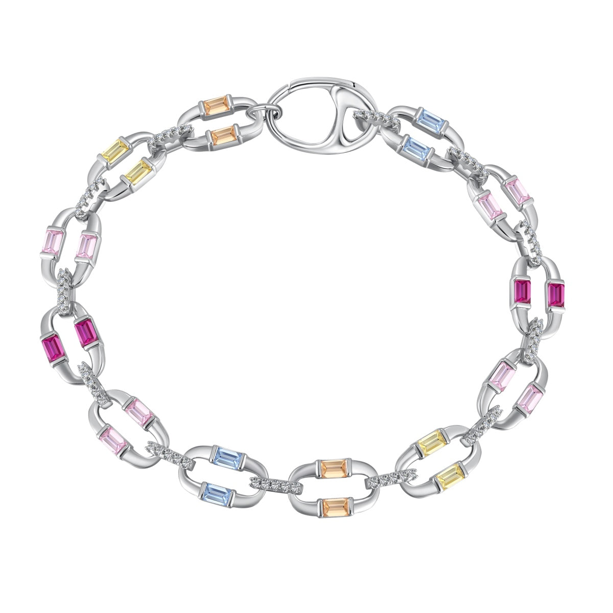 [BASLOVE]Dazzling Colorful Daily Bracelet