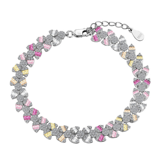 [BASLOVE]Dainty Exquisite Flower Shape Daily Bracelet