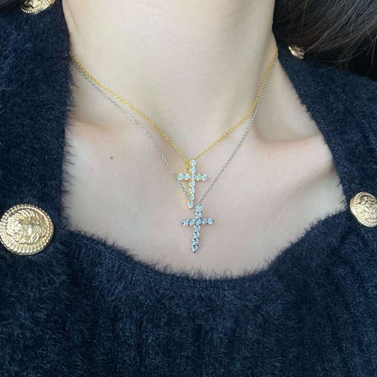 [BASLOVE]Unique Cross Shape Necklace