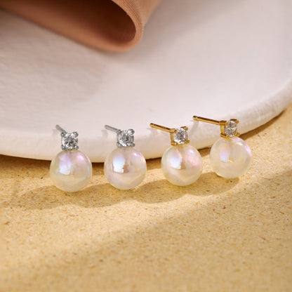 [BASLOVE]Symphony Mermaid Pearl Earrings