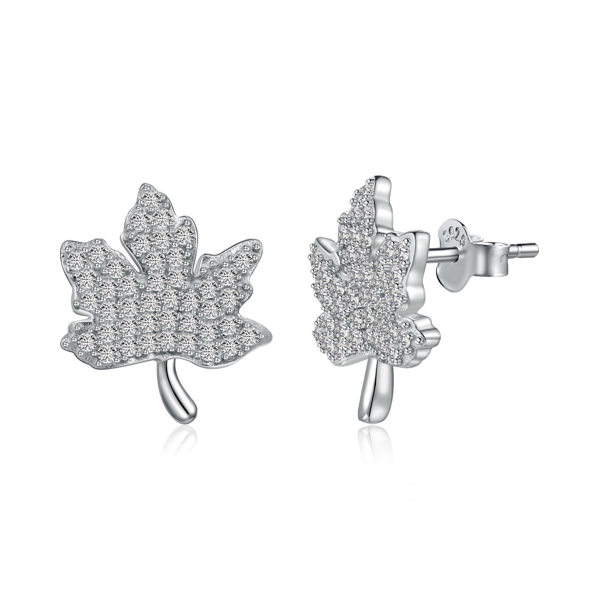 [BASLOVE]Exquisite Maple Leaf Design Earrings