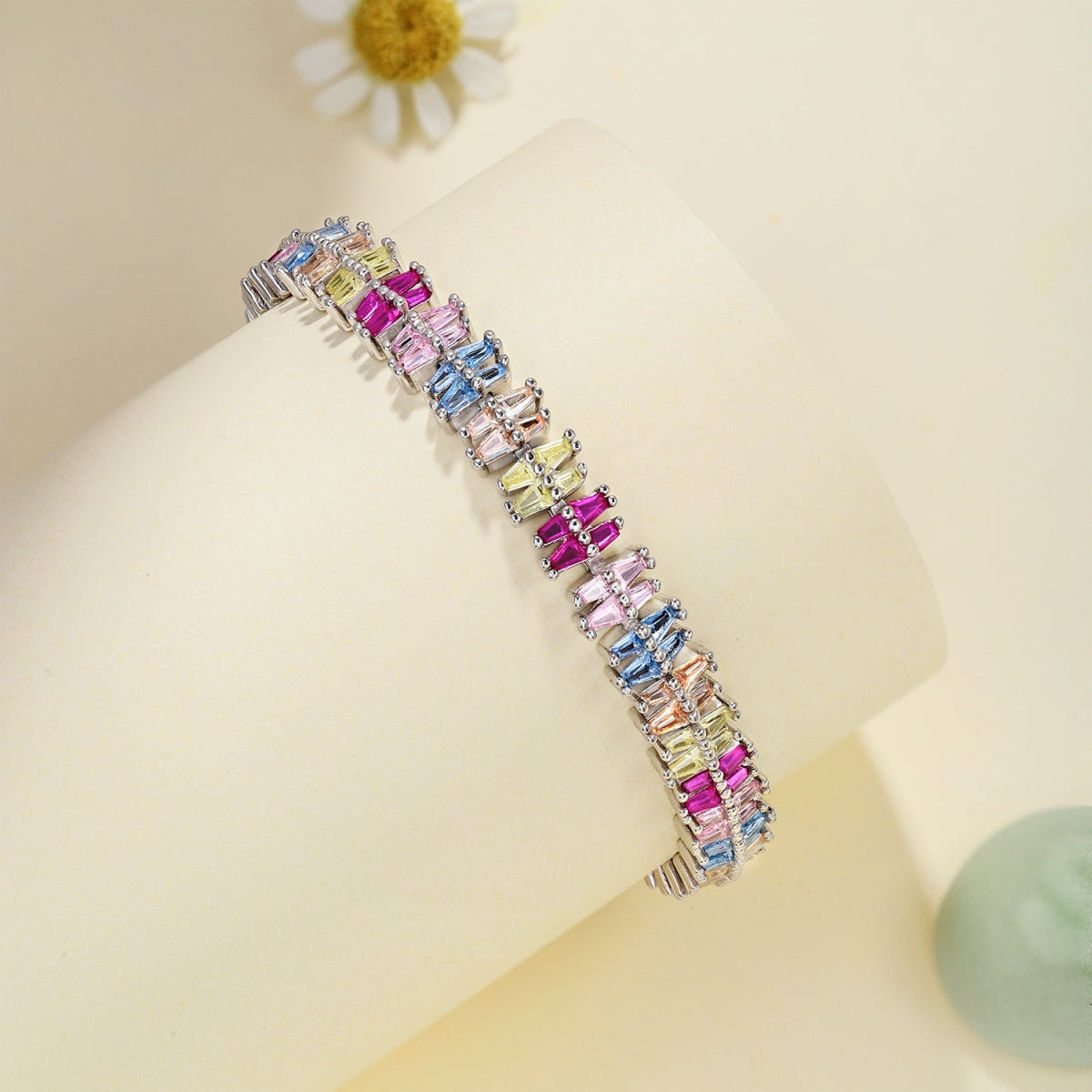 [BASLOVE]Sparkling Exquisite Multi Cut Party Bracelet