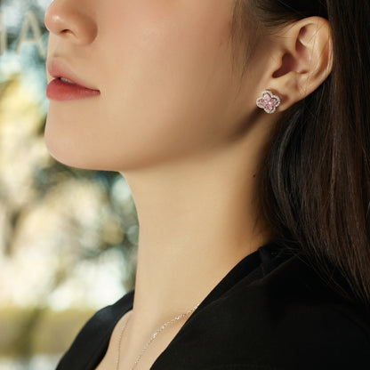 [BASLOVE]Lucky Four-Leaf Clover Exquisite Earrings