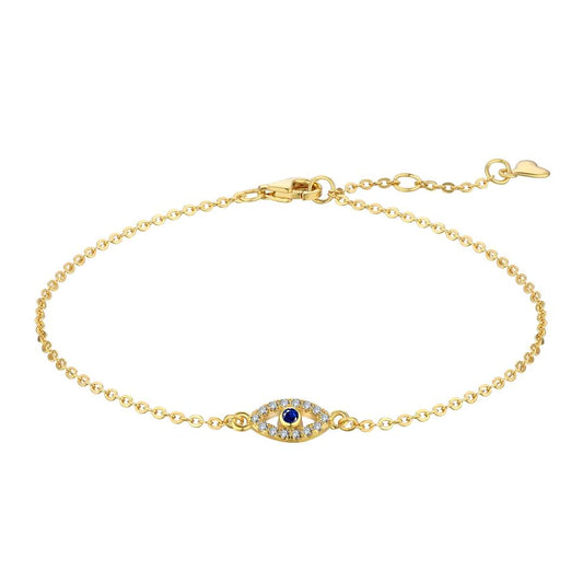 [BASLOVE]Evil Eye Shape Necklace