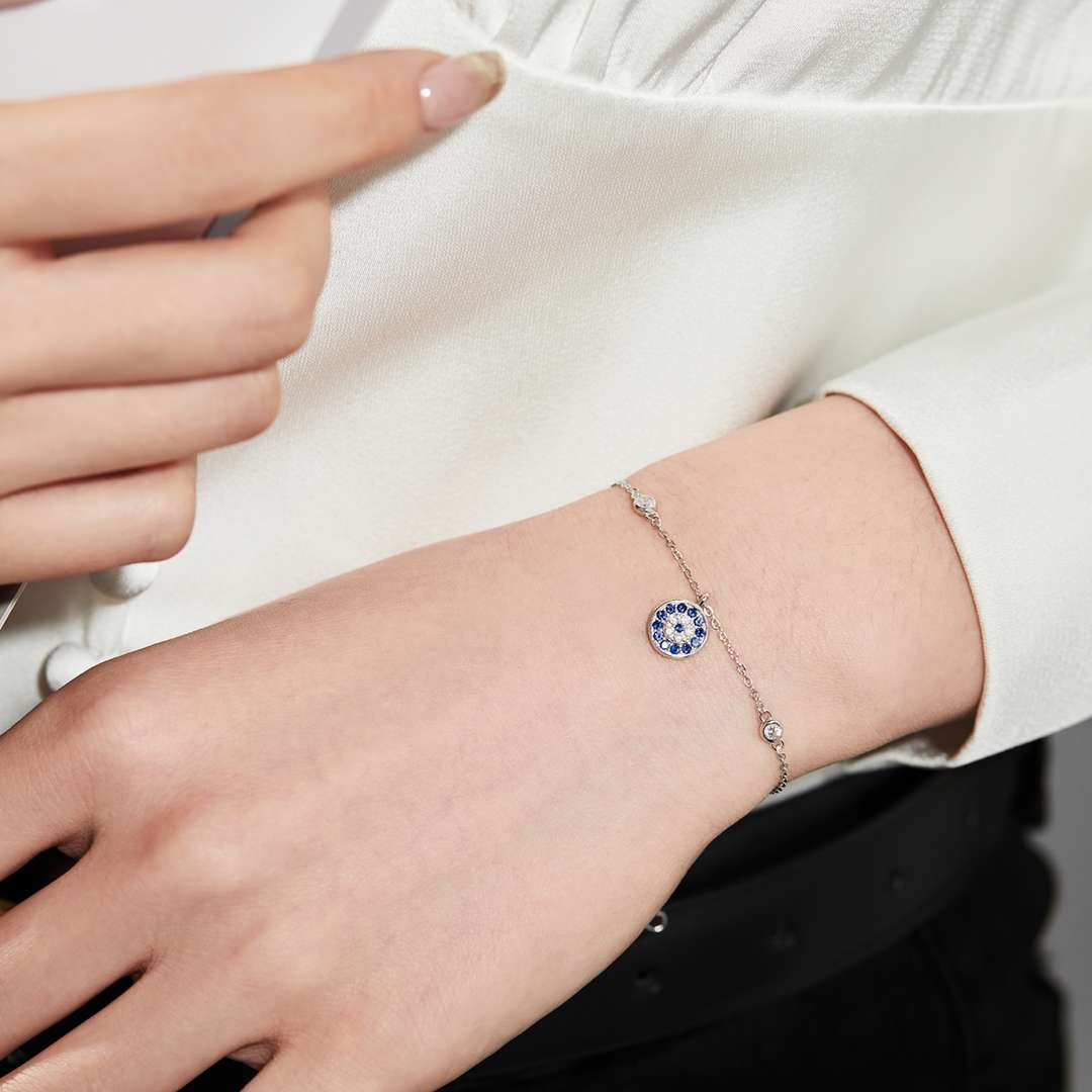 [BASLOVE]Devil's Eye Round Shape Bracelet