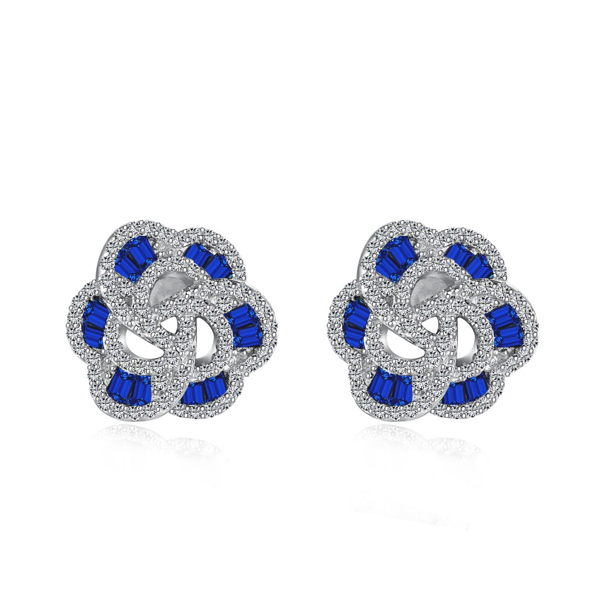 [BASLOVE]Exquisite Flower Shape Daily Earrings