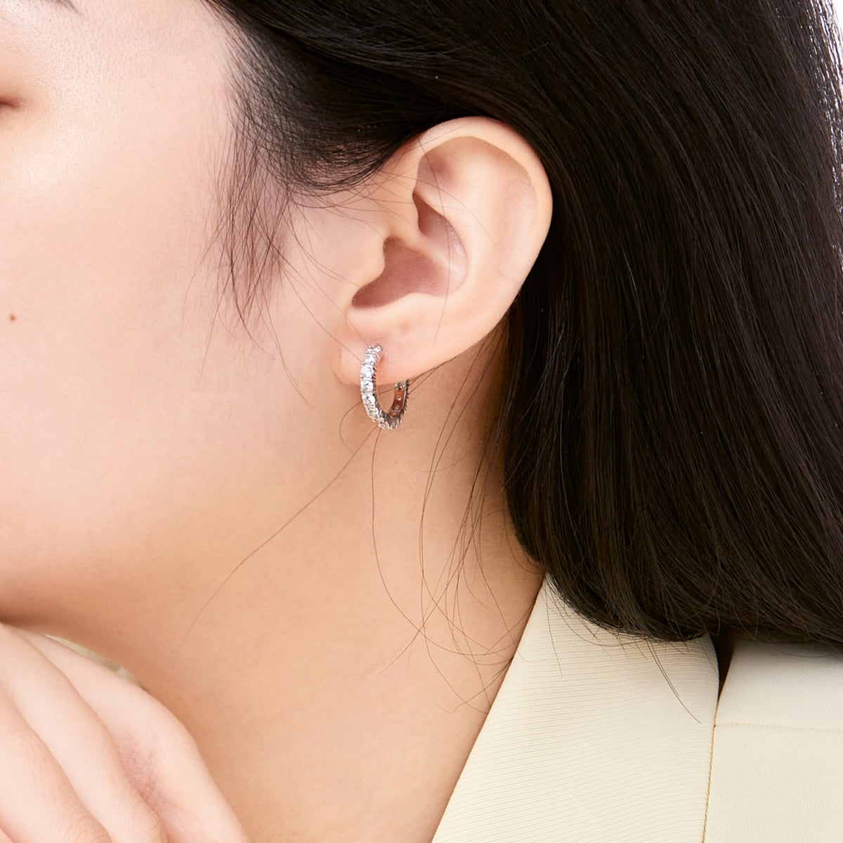 [BASLOVE]Radiant Colorful Round Cut Earrings