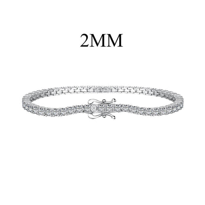 [BASLOVE]Dazzling Exquisite Round Cut Daily Bracelet