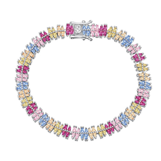 [BASLOVE]Sparkling Exquisite Multi Cut Party Bracelet