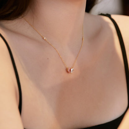 [BASLOVE]Unique Heart Shape Necklace