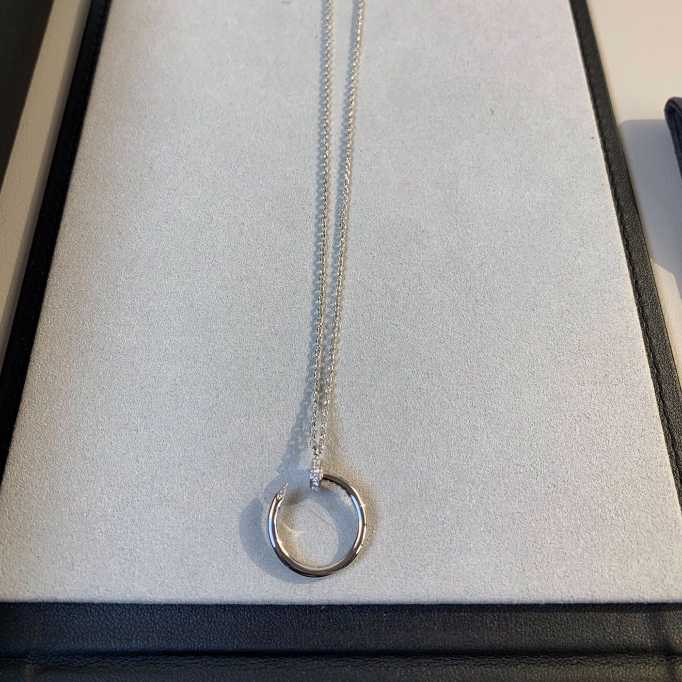 [basloveJW]JUSTE NECKLACE SILVER