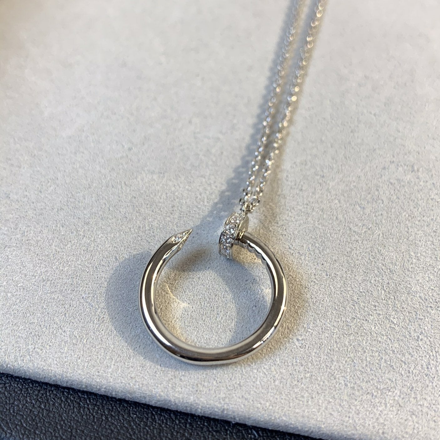 [basloveJW]JUSTE NECKLACE SILVER