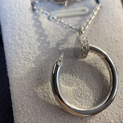 [basloveJW]JUSTE NECKLACE SILVER