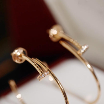 [basloveJW]JUSTE EARRINGS DIAMONDS 1.8MM