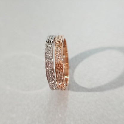 [basloveJW]LOVE RING 2.65MM DIAMOND