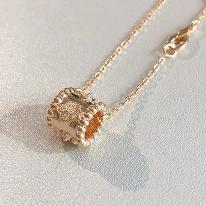 [basloveJW]PERLEE PEDANT NECKLACE GOLD / ROSE GOLD