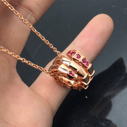 [Basjewels]SERPENTI PEDANT NECKLACE