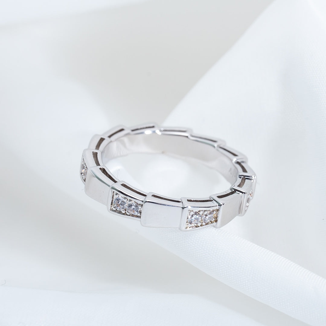 [Basjewels]SERPENTI RING SILVER  3MM