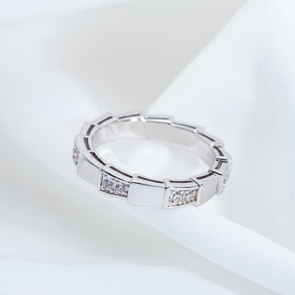 [Basjewels]SERPENTI RING SILVER  3MM