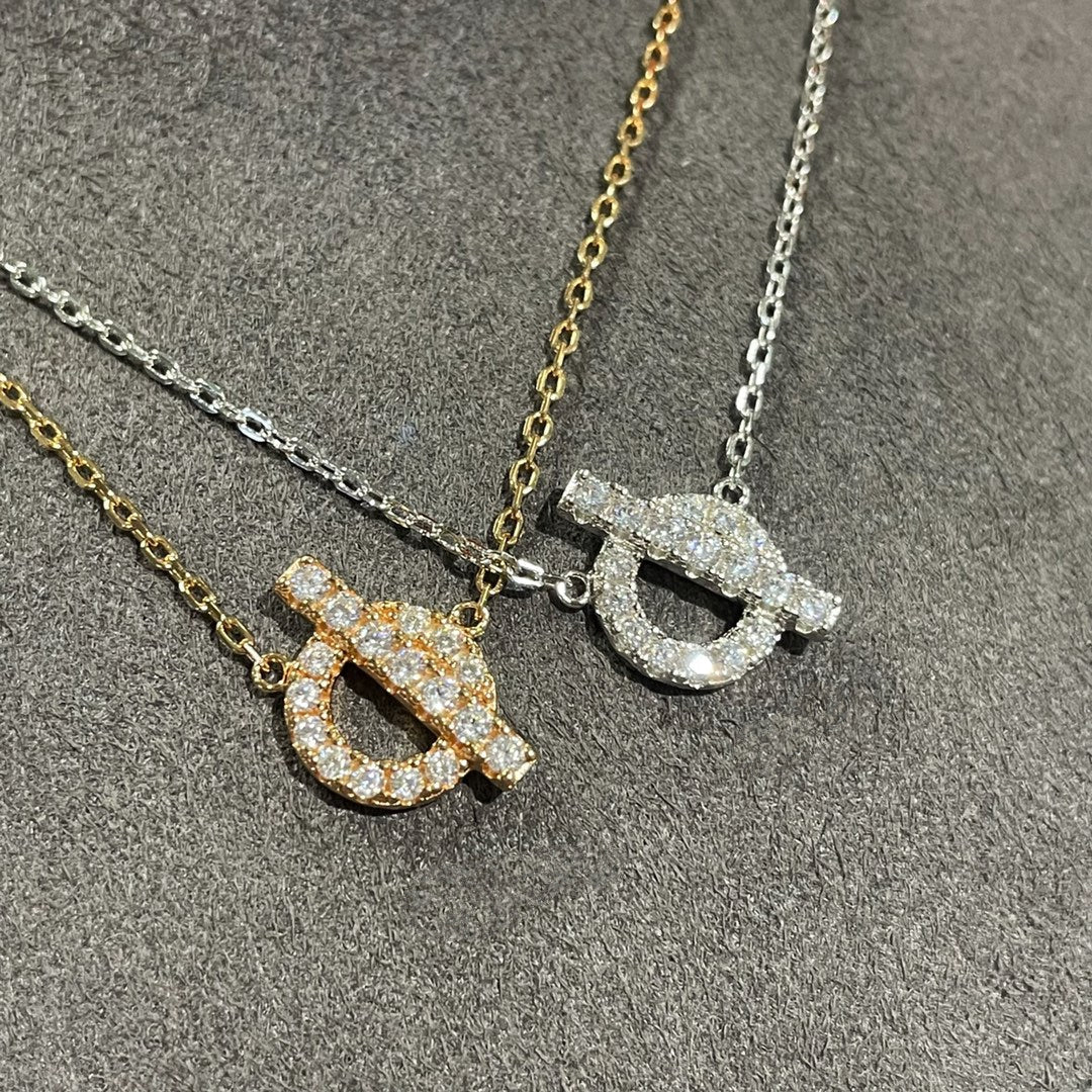 [Basjewels]ECHAPEE NECKLACE DIAMOND