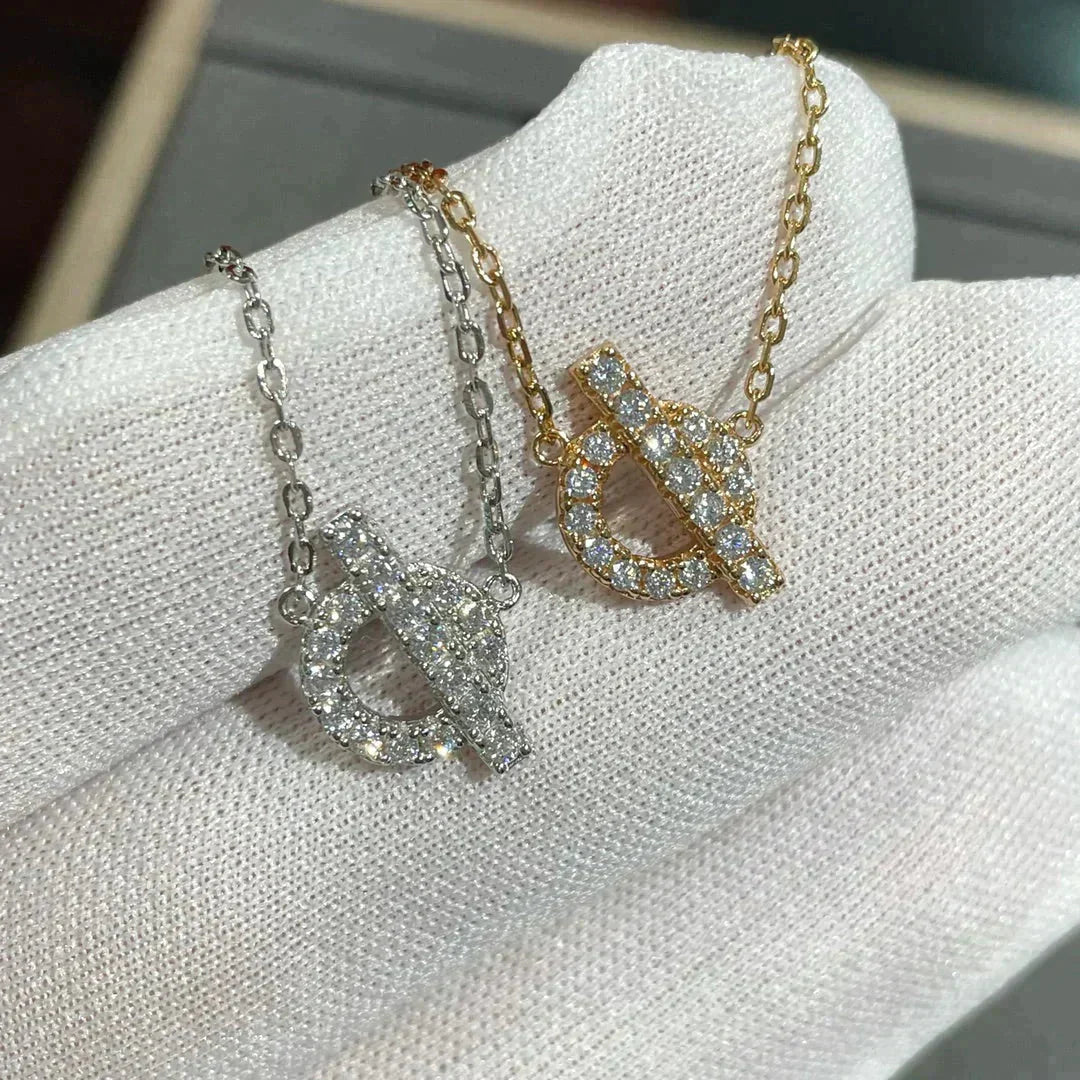 [Basjewels]ECHAPEE NECKLACE DIAMOND