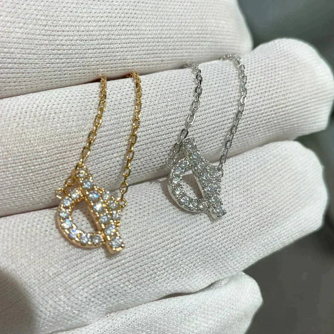 [Basjewels]ECHAPEE NECKLACE DIAMOND