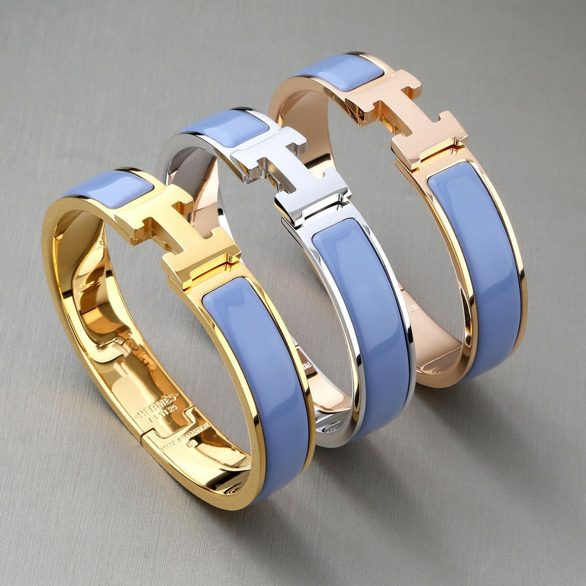 [Basjewels]HM BRACELET ROMANTIC BLUE 12MM