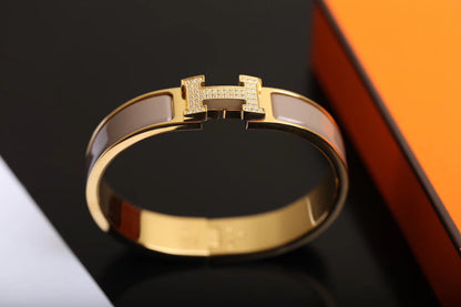 [Basjewels]HM BRACELET GOLD DIAMOND