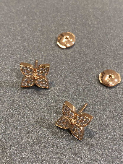 [Basjewels]STAR DIAMOND EARRINGS