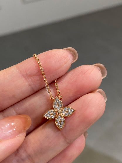 [Basjewels]STAR DIAMOND NECKALCE