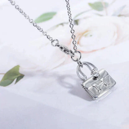 [Basjewels]AMULETTE PEDANT SILVER NECKLACE