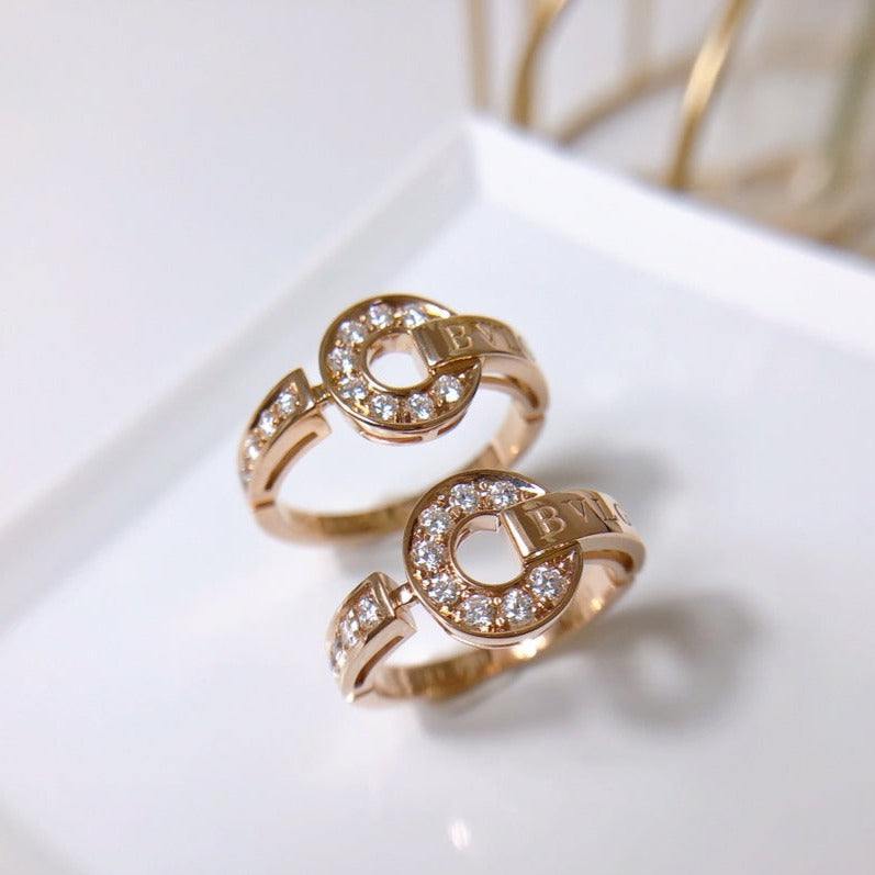 [Basjewels]DREAM RING DIAMOND PINK GOLD