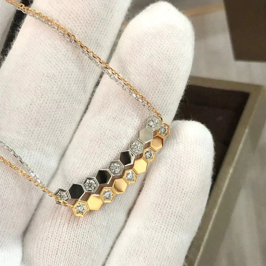 [Basjewels]BEE LOVE NECKLACE DIAMOND