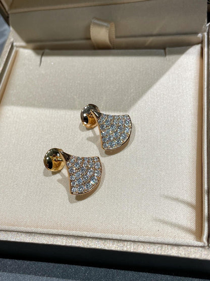 [Basjewels]DREAM STUD EARRINGS DIAMOND