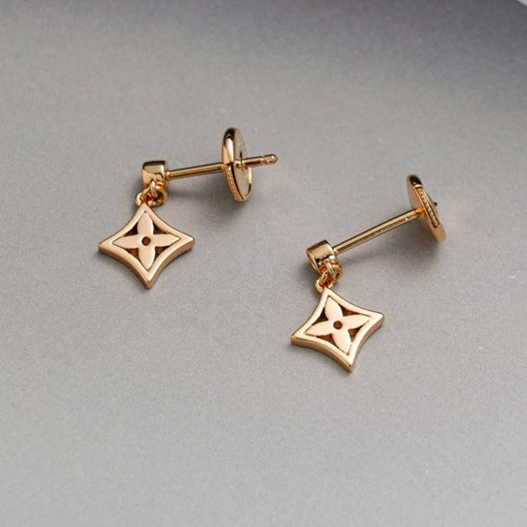 [Basjewels]STAR EARRINGS GOLD