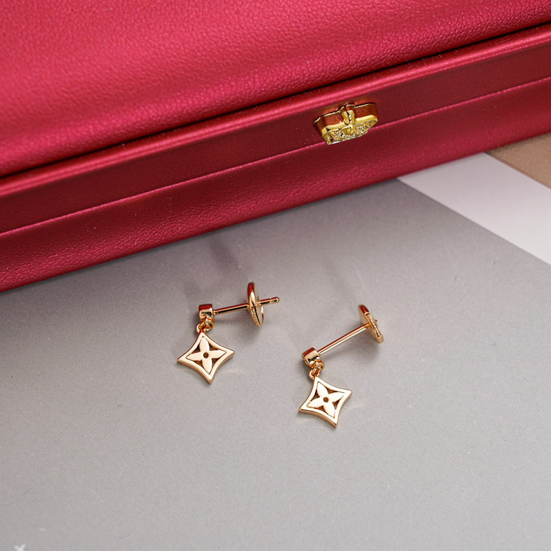 [Basjewels]STAR EARRINGS GOLD