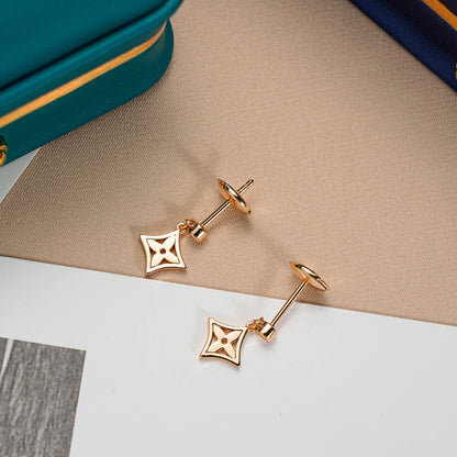 [Basjewels]STAR EARRINGS GOLD