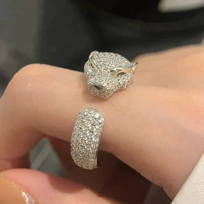 [basloveJW]PANTHERE 5.5MM ALL DIAMOND RING