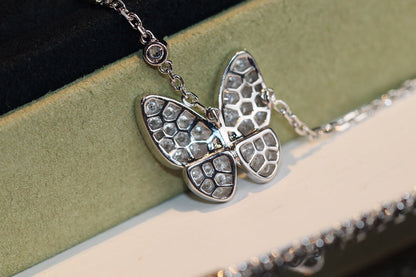 [basloveJW]BUTTERFLY DIAMOND NECKLACE