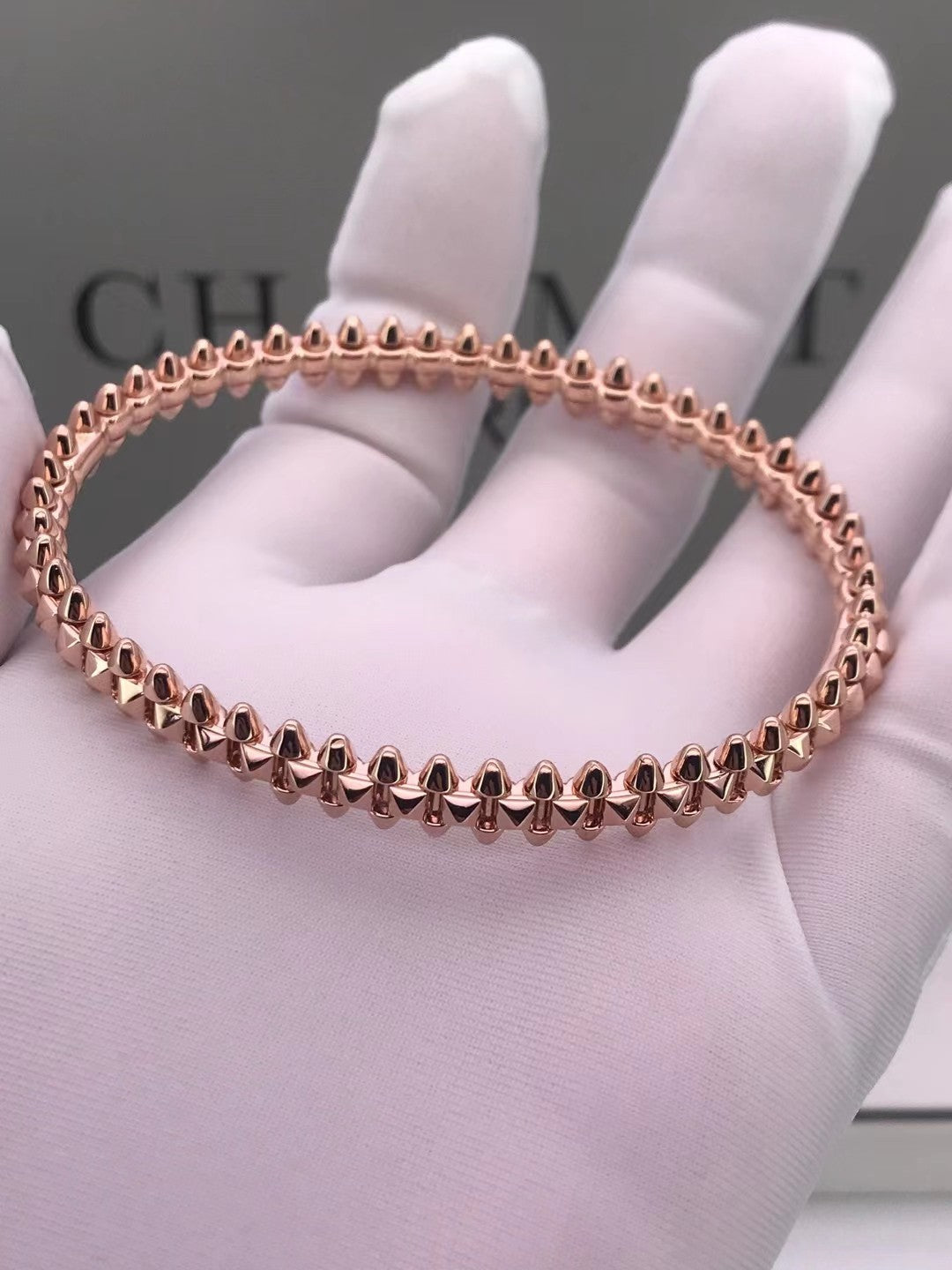 [basloveJW]CLASH PINK GOLD BRACELET