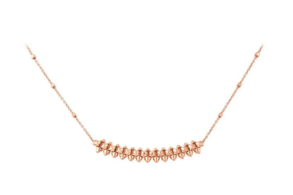 [basloveJW]CLASH PINK GOLD NECKLACE