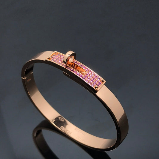 [Basjewels]KELLY BRACELET PINK DIAMOND