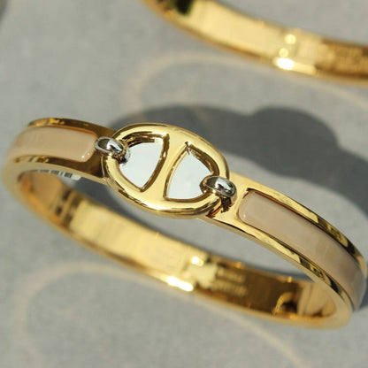 [Basjewels]CLIC CHAINE GOLD BRACELET