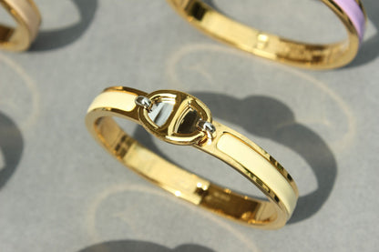 [Basjewels]CLIC CHAINE GOLD BRACELET