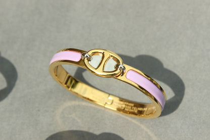 [Basjewels]CLIC CHAINE GOLD BRACELET